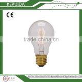 6W 8W edison led bulb A19 filament bulb