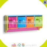 Wholesale Hot Sale Wooden Toy Organizer for Kids With 12 Bins Popular Kids Wooden Storage Box W08C034 thumbnail-3