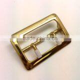 Rectangle Design Solid Brass Center Bar Buckle With Double Prong, Belt Buckle thumbnail-2