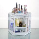 High Quality ABS Big Rotatable Cosmetics Display Shelf Wholesale thumbnail-3