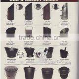 Fireplace Accessory Metal Copper Coal Hod thumbnail-6