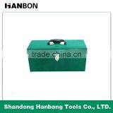 Double Layer Portable Metal Tool Box thumbnail-1