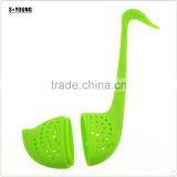 16050 Hot Selling Goose Shape Silicone Tea Strainer thumbnail-3