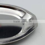 Custom Made Deep Stainless Steel Dinner Plate & Dishes With Thick Wall thumbnail-5