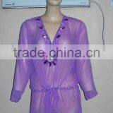 Chiffon Embroiderd Fancy Top