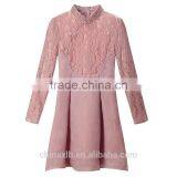 Winter Chinese Traditional Elegant Plain Velvet Cheongsam Dresses for Women thumbnail-6