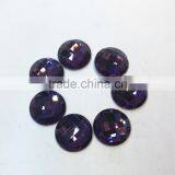 Net Faceted Flat Back Round Glass Beads for Garment Decoration