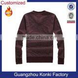 2015 New Fashion Men's V-neck Knitted Cashmere Sweater thumbnail-2