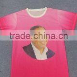 100% Polyester Mesh Presiden Election T-shirt Sublimation thumbnail-3