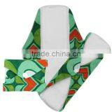 Ladies Comfort OEM Sanitary Napkin Washable Bamboo Modern Cloth Menstrual Pad