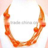 String and Bead Necklaces thumbnail-1