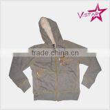 Unisex Fleece Hoodie Wholesale Fur Lining Sweatshirt Fleece Hoodie thumbnail-1