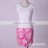 New Models Ladies Garments Fashion Linen Embroidered Dress on Sale thumbnail-3