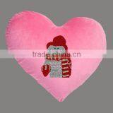 Bling Heart Shape Rhinestone Pillow Case Decorative Home Bedrooming And Seat Cushion Covers Customized thumbnail-4