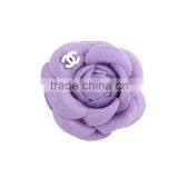 Fashion Make Fabric Flower Bulk Brooch,FabricCamellia Brooches,Girls Party Hairbow thumbnail-2