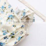 Ruffle Layers Lace Decoration Floral Newborn Baby Clothes Boutique Girl Clothes thumbnail-3