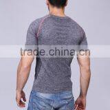 High Quality Seamless Men's Sport Wear Training T-shirt thumbnail-2