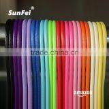 Premium Wax Shoelace Round Waterproof Brown Shoe Laces for Wedge Booties - Graffiti Shoes Waxed Lace-Up Manufacturer thumbnail-2