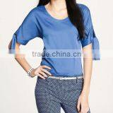2013 Spring Style Half Sleeve Top Fashion Designers thumbnail-1
