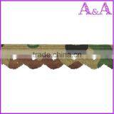 New Arrival Black HIGHTOP Garment Use Lace Elastic Webbing Nylon Knitted Tapes Soft Bra Shoulder thumbnail-3