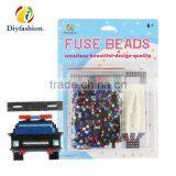 Diyfashion 5mm Hama Perler Beads Set With Puzzle Iron Paper and Twezzer Perler Beads Toys for Kids 18016 thumbnail-1