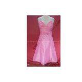 JA035 bridesmaid dress // pink bridesmaid dress //strapless bridesmaid dress