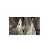 Hotsale 2011 Tulle and Soft Satin Collection Chiffon Stunning Superior Quality Wedding Dress thumbnail-1