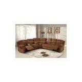 Living Room Set Microfiber Reclining Corner Sofa thumbnail-2