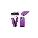 Custom Frosted Leather Cell Phone Case Customize PU Iphone 3G Flip Cover