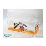 Portable Clear Acrylic Ice Bucket Liquor Bottle Stand For Wine Storage / Bar thumbnail-1