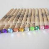 3.5''HB Natural Pencils Wih Diamond in Paper Tube thumbnail-2