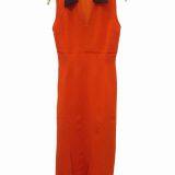 Women Designer Dress Red Fashion Low V Neck Celebrity Party Dress China Online Wholesale thumbnail-2