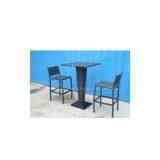 Garden Wicker Furniture Rattan Bar Set (BZ-B001)