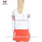 2016 New Style Women Clothes Fashion Causal Printed Letters Women Blouse Red Blue Stripes Loose Printing Blouse thumbnail-2