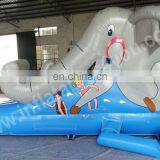 New Design Elephant Small Inflatable Slides for Kids