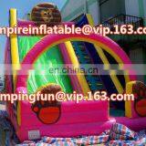 OEM design medium sized inflatable cartoon slide for children ID-SLM089