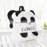 Fashionable quality plush panda pattern handbag for children