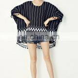 T-B015 Modern Design Fancy Casual Blouse for Fat Woman thumbnail-6
