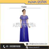 Simple Halloween Party Wear Fustan With Beautiful Unique Embroidery Design 6557 thumbnail-3