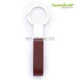 Simple Design Hot Wholesale Promotional Use Cheap PU Leather Keychain thumbnail-2