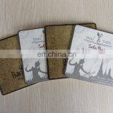 Custom Absorbent Disposable Cardboard Coasters in Cheap Price thumbnail-4