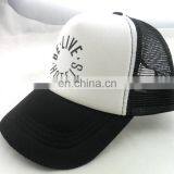 Solid Colors Adjustable Strap Small Braid in Black Trucker Cap Mesh Hat thumbnail-4