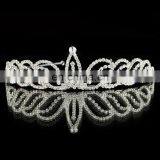 Crystal Rhinestone Wedding Tiara Bridal Crown Headband Pience TR241 thumbnail-1