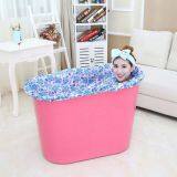 Bath Tube In Plastic PP5 REACH Test Passed Portable Freestanding Bathtub for Adults Indoor Spa Buthtub