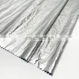 380T Foil Coating Fabric Crinkle Nylon Taffeta Waterproof Fabric for Jacket Garment Sportswear thumbnail-3