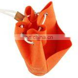 Custom Fashion Laptop Felt Backpack With Leather Shoulder Strap thumbnail-5