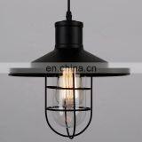 Gloss Lamp Shade Black Economical Custom Design Retro Vintage Pendant Light thumbnail-2