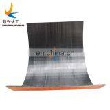 UHMWPE Abrasion Resistant Sheet Shaftless Screw Conveyor Abrasion Warning Liner