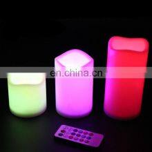 Muti-colors Changed by Remote Control Battery Operated Tea Lights Led Flameless Candle thumbnail-1