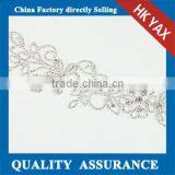 Fashion Rhinestone Triming Crystal,Crystal Rhinestone Trimming Silver Base Dress Chain and Trims for Dress Belt Bride Necklace thumbnail-2